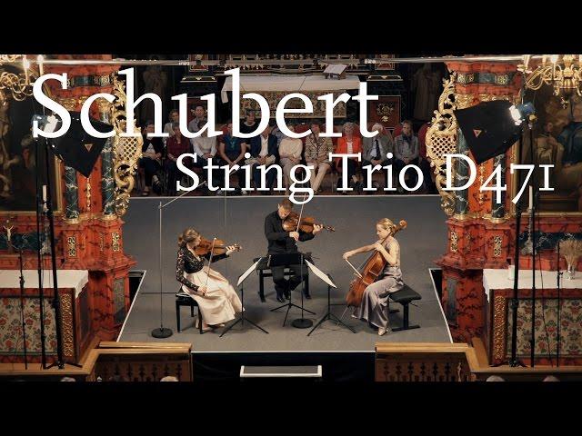 Franz Schubert: String Trio D 471 / Veronika Eberle, Amihai Grosz, Sol Gabetta