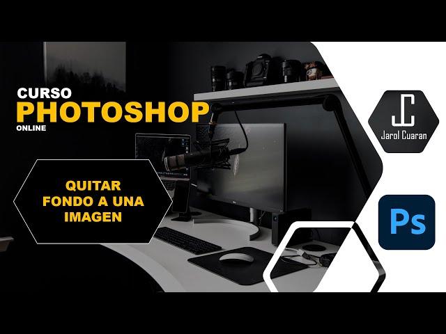  Como QUITAR FONDO a una IMAGEN con PHOTOSHOP CS6 ️