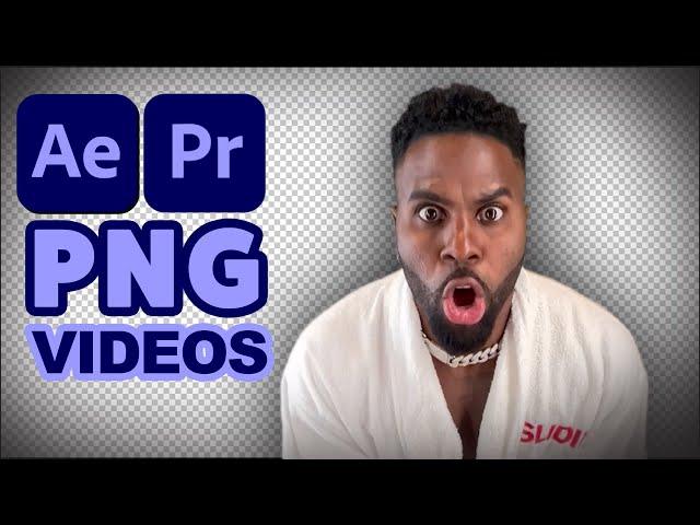 3 Ways To Export Videos With A Transparent Background |  After Effects & Premiere