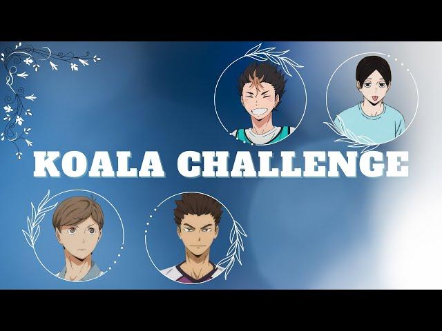 Koala Challenge | part 1/2 | KyouHaba, AsaNoya, KawaGata, KinKuni [Re-voiced reupload]