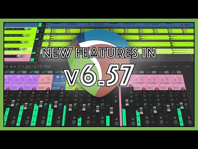 What's New in REAPER v6.57 - Rrreeeaaa Timestretch, WMF Video Support (windows) and more!