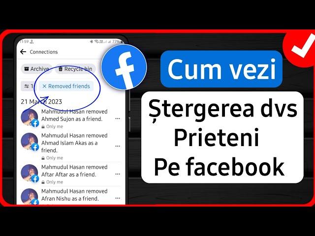 Cum să găsești prietenii pe care i-ai șters pe Facebook (2024) | Găsiți prieteni șterse pe FB