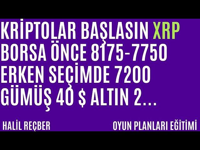 KRİPTOLARDA BÜYÜK POZİTİF KIRILMA BAŞLASIN MI ?.BORSA 7750 VE 7200..GÜMÜŞ 40 DOLAR. ALTIN 2730..