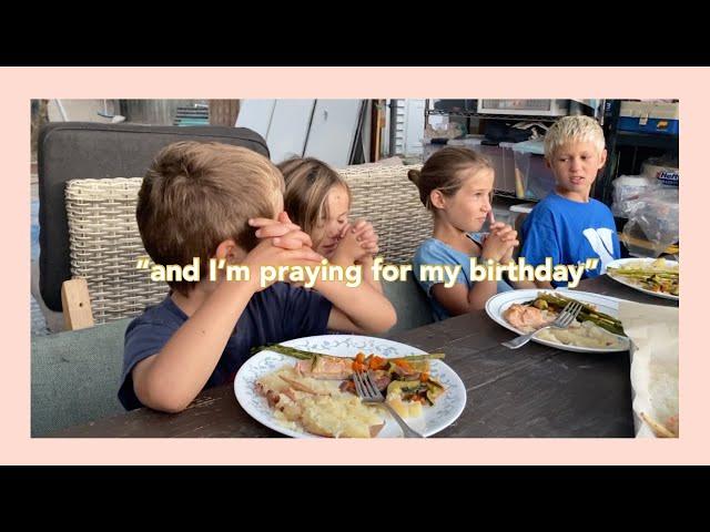 GG PRAYS FOR HER SIBLINGS...AND BIRTHDAY!