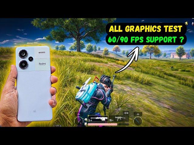 Redmi Note 13 Pro+ 5G PUBG Mobile Graphic Settings Test | 120hz