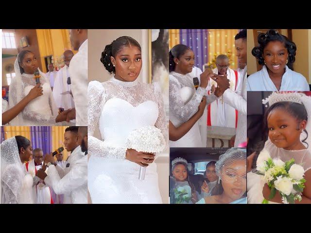 Faith Duke White Wedding Ceremony (Full Video) with Her Husband, Ebube Obio Sonia Uche & Others