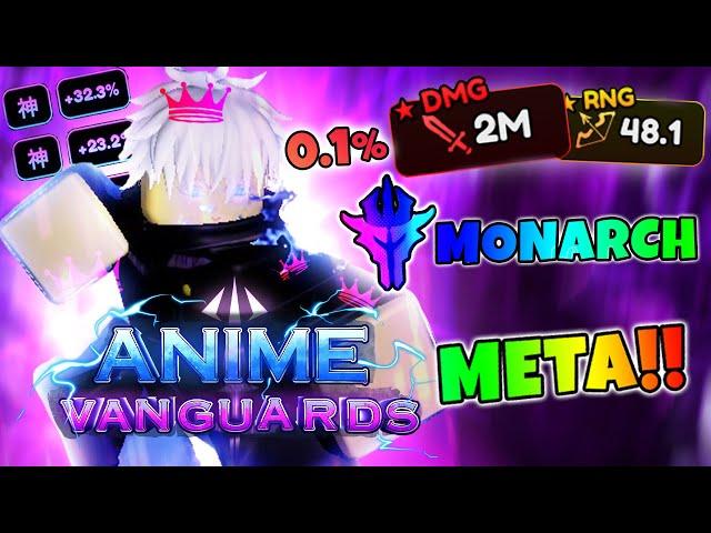 Monarch Gojo Is BROKEN!!! | Anime Vanguards Showcase!