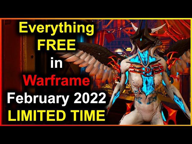 Warframe Everything FREE with Star Days Event | February 2022