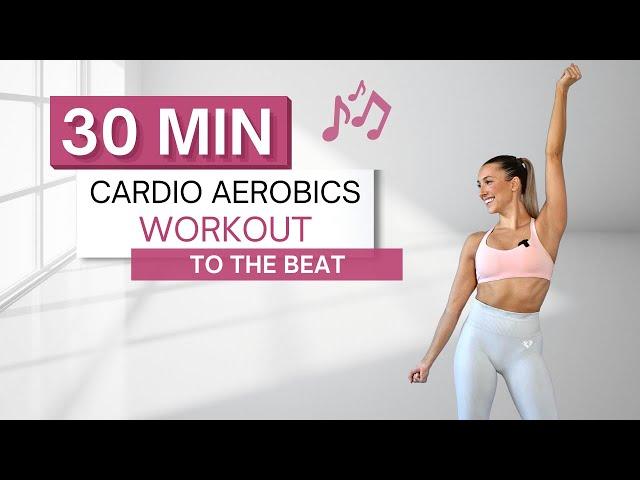 30 min CARDIO AEROBICS WORKOUT  | No Jumping | No Squats | Challenge Your Coordination