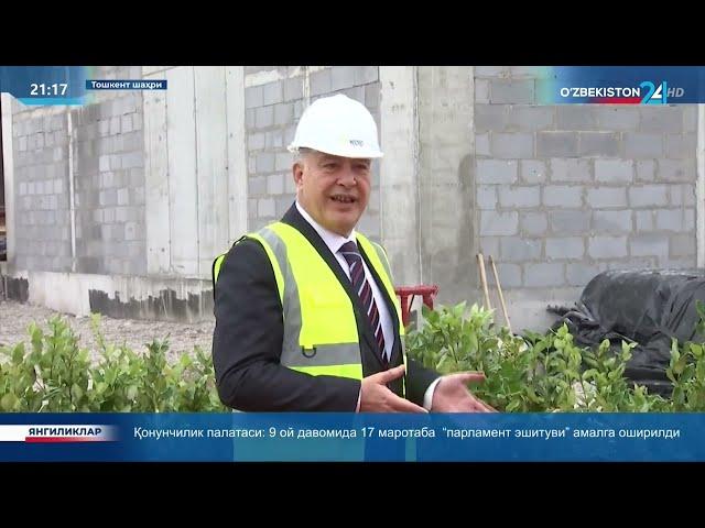 Ахборот 24 | «Piramit tower». Пойтахтимиз марказида қад ростлаётган замонавий иншоот