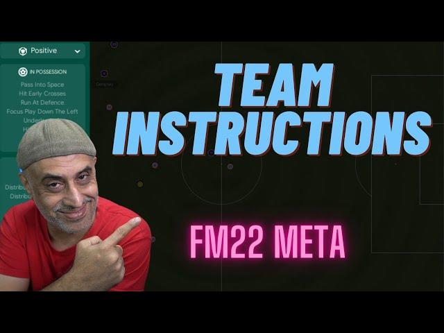 Team Instructions & FM22 NARROW META