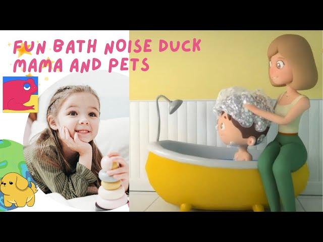 Bath Fun with Mama | NurseryRhymes-Wonder