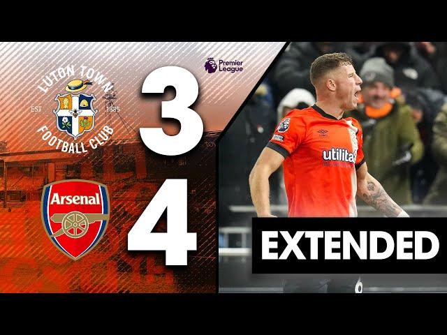 Luton 3-4 Arsenal | Extended Premier League Highlights