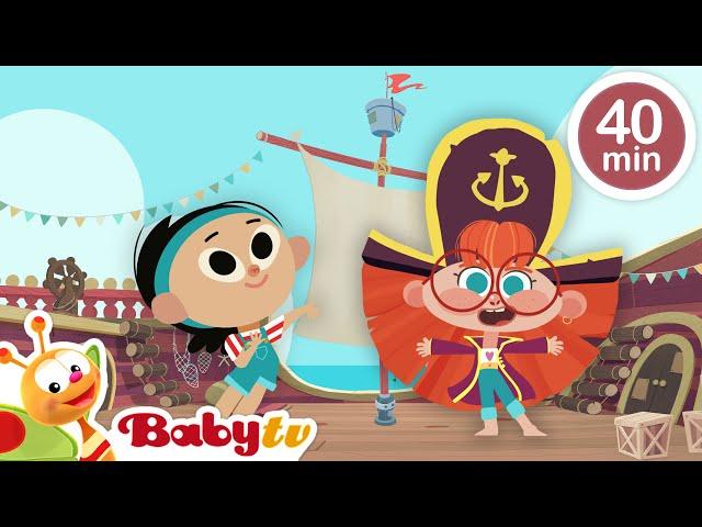 Ahoy Piratki! | Przygody i poszukiwanie skarbów | Bajki dla dzieci @BabyTVPL