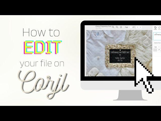 How to Edit Your Purchased Corjl File