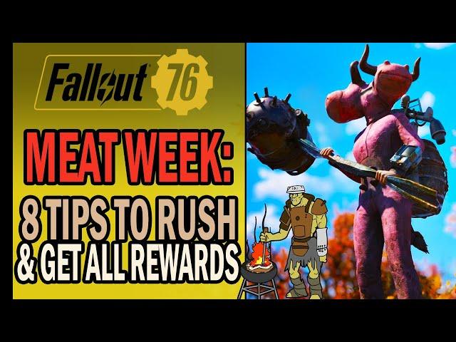 Fallout 76 – Meat Week 2020: 8 Tips To Rush the Event Every Hour & Get All the New Rewards!