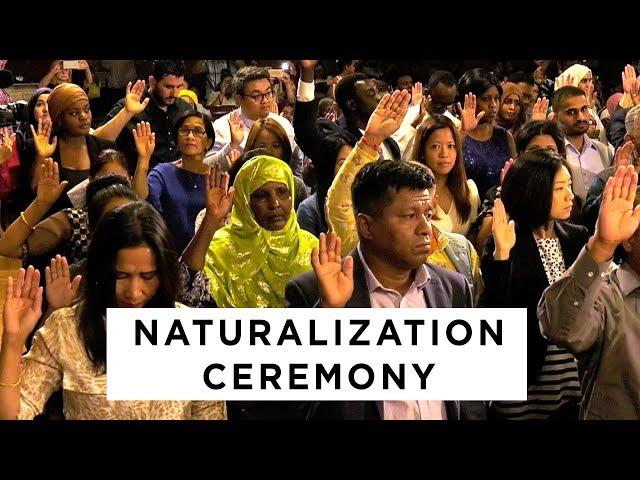 City of Columbus Ohio Naturalization Ceremony 7/25/19