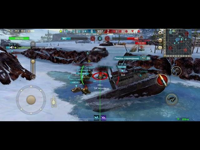 Моя игра на артиллерии в игре Tank legion