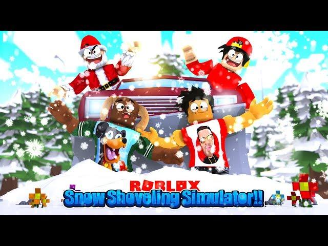 ROBLOX - SNOW SHOVEL SIMULATOR, GETTING THE BEST SNOW PLOW!!!