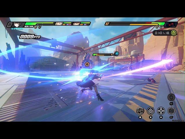Spin fast in Wipeout screen - Zenless Zone Zero
