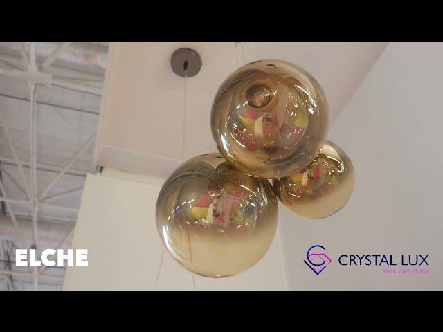 Новые коллекции Crystal Lux на выставке Interlight Russia 2021