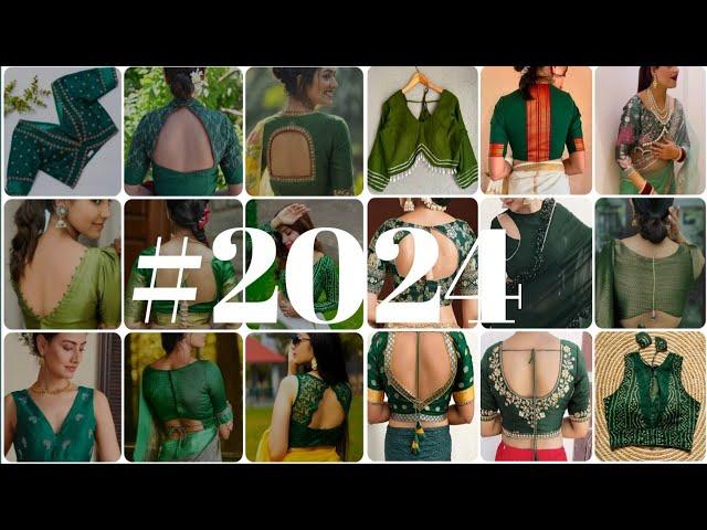 green colour blouse designs 2024/green blouse design/blouse designs new model/blouse design#baju