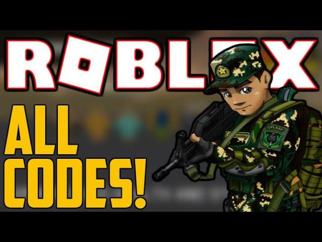 ALL 3 MILITARY MADNESS CODES! (March 2020) | ROBLOX Codes *SECRET/WORKING*