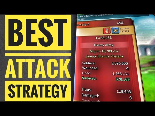 Lords Mobile - BEST ATTACK Strategy!