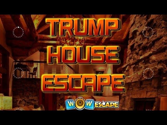 Wow Trump House Escape walkthrough FULL..