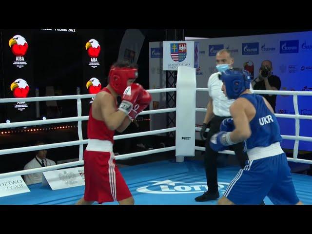 Kielce 2021 Semifinals (M64kg) TASHIEV Zhantoro (KGZ) vs MATYAKUBOV Bozorboi (UKR)