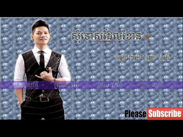 សុំទោសដែលរំខាន-Sing By Preap Sovart