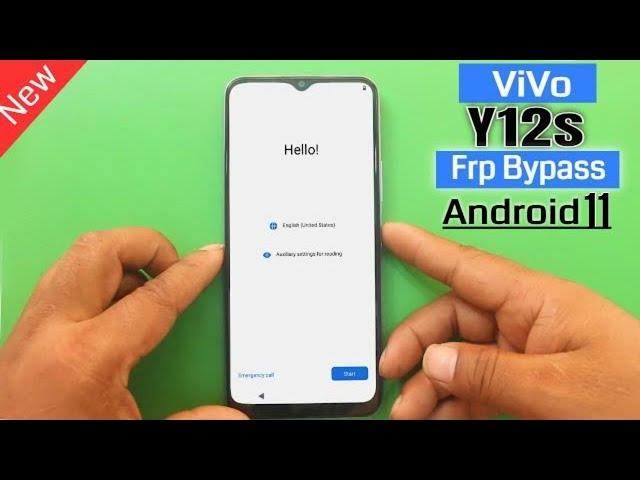 Vivo Y12s Android 11 Frp Unlock / Bypass Google Account Lock || Fail To Create Screen Lock 2021