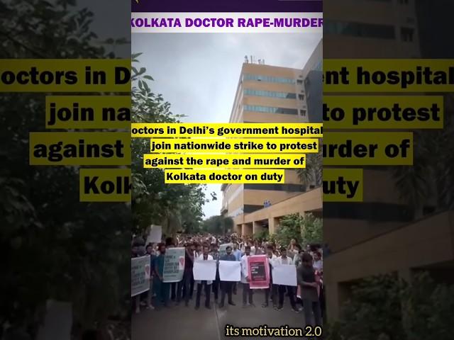 one side of neet aspirants vs another side Kolkata Rape case Doctors want justice  #shorts #neet