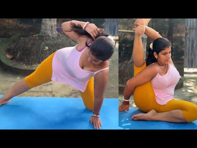 Full body yoga exercise