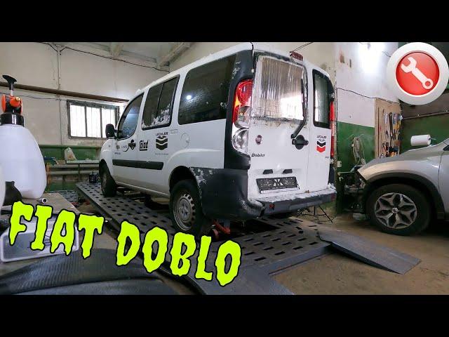 Fiat Doblo 2  Догнали сзади