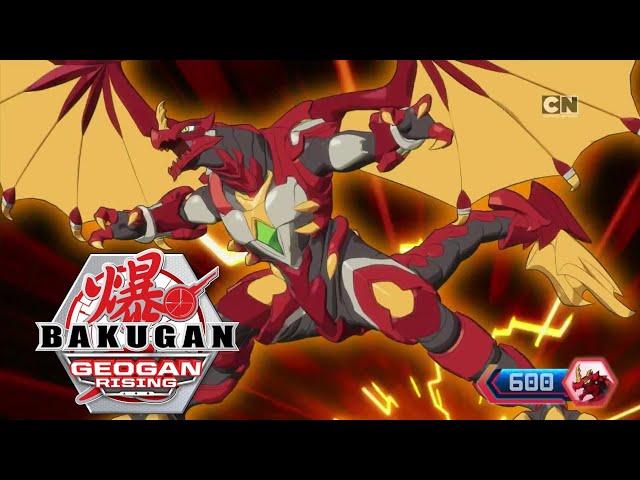 Bakugan:Geogan Rising русский | сезон 3 | Серия 1 | Драго Возвращается+Бакуганы с Мусрного Острова