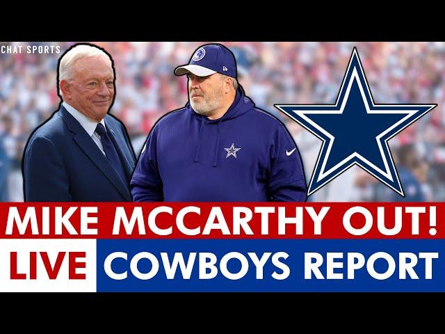 BREAKING: Mike McCarthy OUT As Cowboys Head Coach | Cowboys News + Head Coach Candidates LIVE