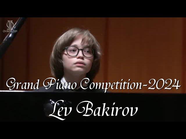 Grand Piano Competition 2024 - Lev Bakirov (Russia)