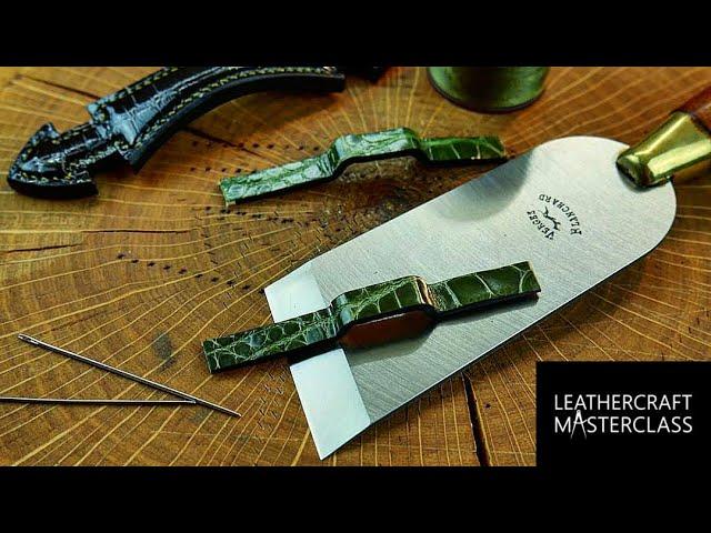 *FULL REVIEW* Vergez Blanchard Skiving Knife- Leathercraft Masterclass