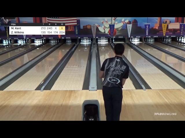 Marshall Kent on the Front 10 at 2020 PBA Players Championship