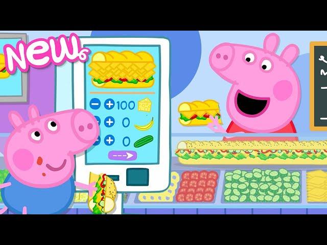 Peppa Pig Tales  The LONGEST Sandwich Ever!  BRAND NEW Peppa Pig Episodes