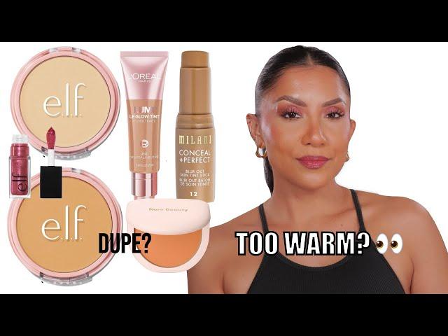 ANOTHER WARM DRUGSTORE POWDER? e. l.f. Cosmetic Halo Glow Powder Filter + 2 DAY REVIEW