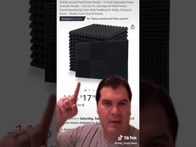 Amazon.com Klexa Wall Sound Proof Panels For Crypto Currency Miners