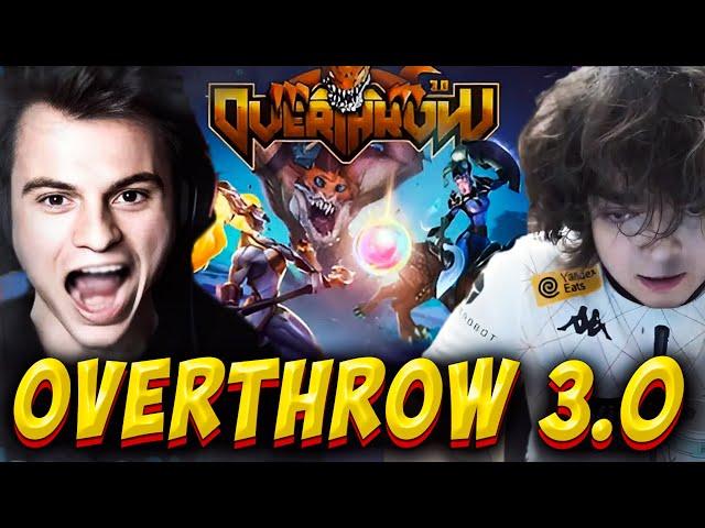 СТАРЫЙ БОГ И РОСТИК ИГРАЮТ В OVERTHROW 3.0! Старый Бог Лучшее! Дота 2 Патч 7.37c