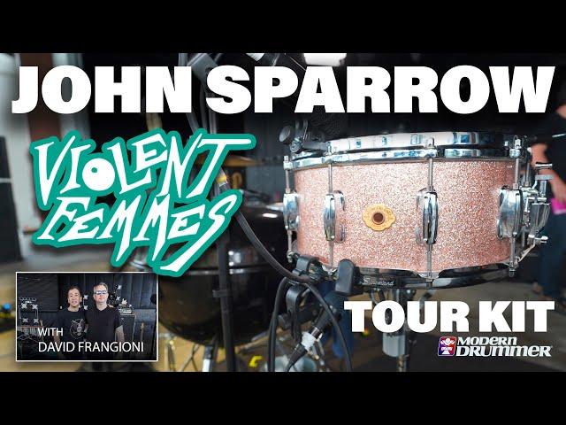 John Sparrow - Violent Femmes - Tour Kit Rundown