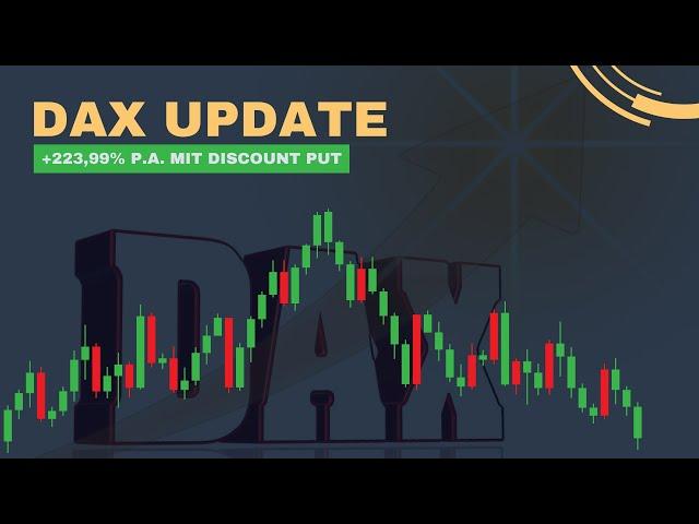 DAX Update: +223,99% p.a. mit Discount Put!