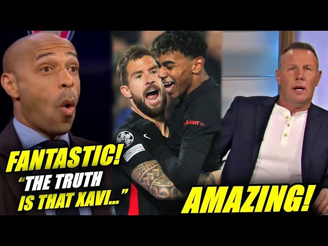 Thierry Henry's EPIC Reaction to FC Barcelona's 5-2 Win!