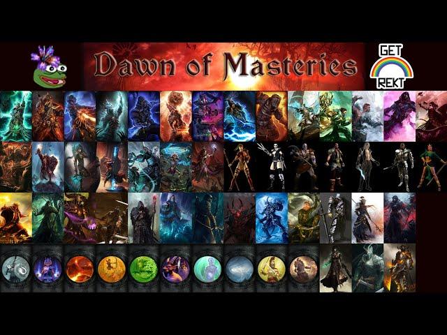 [HC] Grim Dawn of Masteries - first try (Mod)