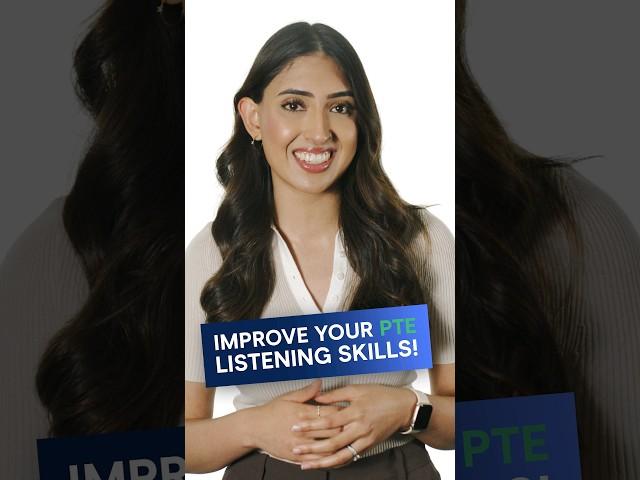 How to improve your PTE Listening Skills!