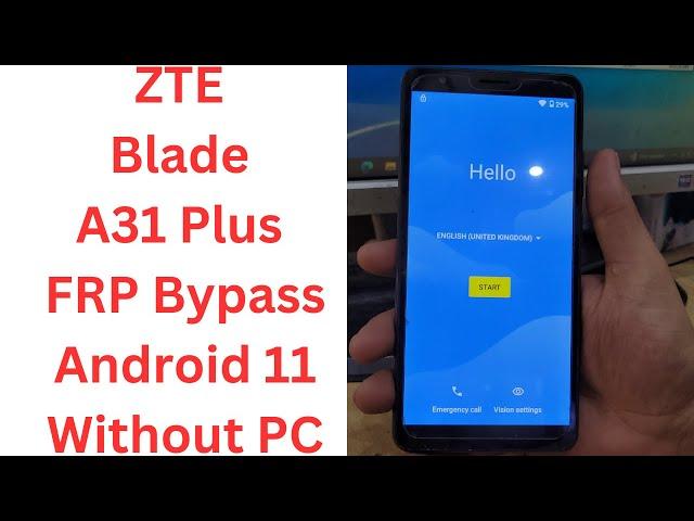 ZTE Blade A31 Plus FRP Bypass Android 11 Without PC - zte blade a31 plus frp bypass